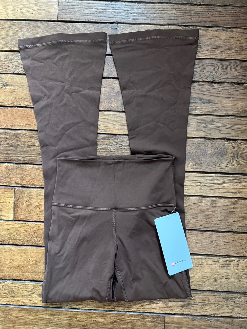 Lululemon Java Brown Align Mini Flare Leggings Size 4 New With Tags RARE GEM